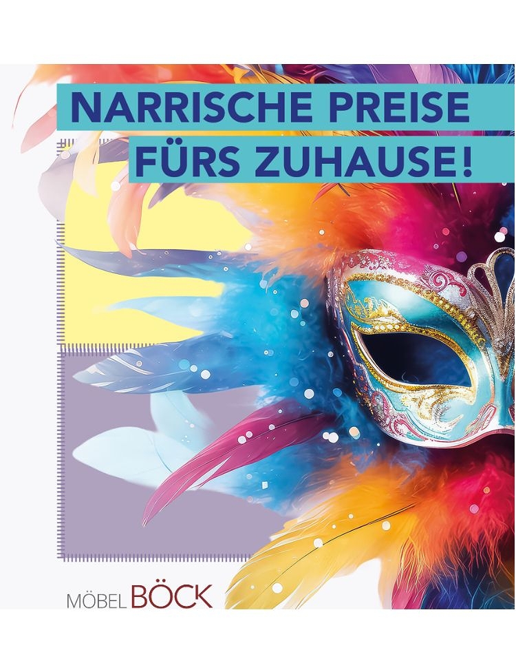 Faschingsangebote Möbel Böck